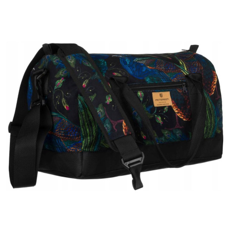 Vzorovaná cestovní taška na příruční zavazadlo Peterson