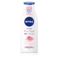 Nivea Rose Touch hydratační tělové mléko 400 ml