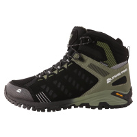 Outdoorová obuv s membránou Alpine Pro ACHAR - tmavě zelená