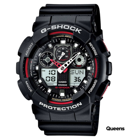 Casio G-Shock GA 100-1A4ER Black/ Red