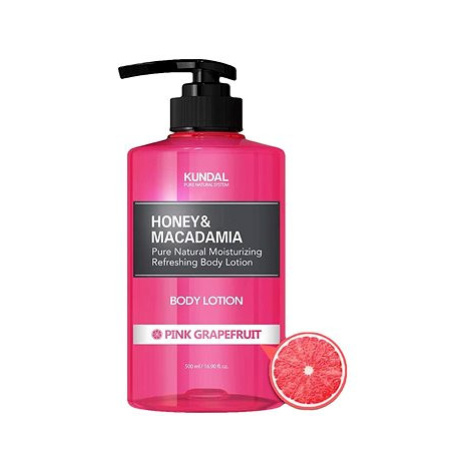 KUNDAL Honey & Macadamia Pure Body Lotion Pink Grapefruit 500 ml
