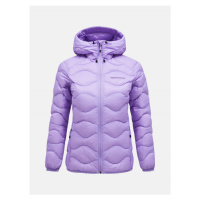 Bunda peak performance w helium down hood jacket bougainvillea