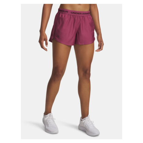 Kraťasy Under Armour Tech Play Up Shorts Wmn Red