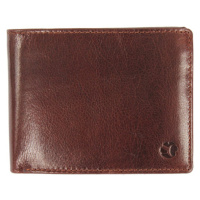 SEGALI Pánská kožená peněženka SG-2103A hnědá