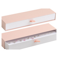 JK Box Pudrově růžová dárková krabička na náramek DE-9/A5/A1