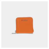 ELEGA Malá zipová peněženka ELEGA oranžová/stříbro
