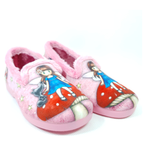 Alcalde dievčenské detské voňavé papuče Princezná Muchotrávka Pink