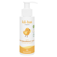 kii-baa® organic 100% Meruňkový Bio olej 100ml 0+ Masážní 100 ml