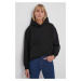 Mikina Calvin Klein Jeans dámská, černá barva, s kapucí, s potiskem, J20J222895
