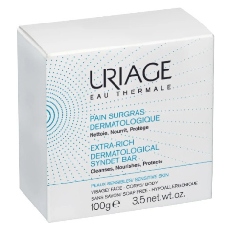 Uriage Tuhé mýdlo s máslem illipe (Extra-Rich Dermatological Syndet Bar) 100 g