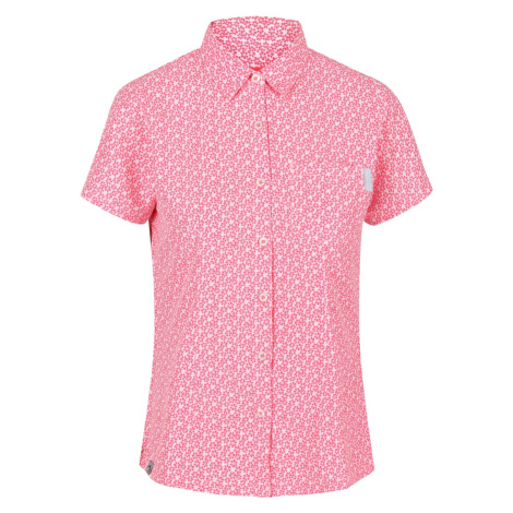 Dámská košile Regatta MINDANO V růžová/bílá
