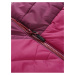 Růžová dětská zimní prošívaná bunda Alpine Pro MERIKO 2