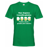 Pánské tričko s pivním potiskem Diagnóza s dopravou jen za 46 Kč