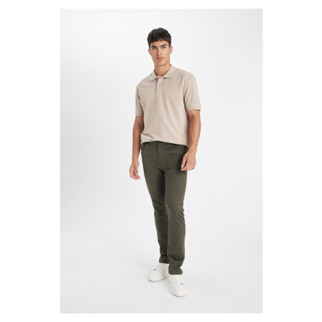 DEFACTO Slim Fit Skinny Leg Pocket Trousers