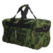 No Label Zelená vojenská cestovní taška "Soldier" - M (35l)