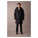 DEFACTO Hooded Lined Coat Parka