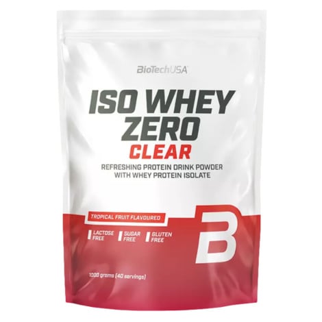 BioTech USA Iso Whey Zero Clear 1000g - limetka