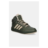 Sneakers boty adidas Hoops zelená barva, IH0163