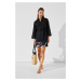 Plážové oblečení karl lagerfeld karl dna signature beach dress black