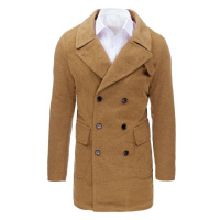 Pánský zimní dvouřadý kabát na knoflíky CX0362