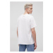 Bavlněné tričko Levi's bílá barva, s potiskem, 16143.0390-Neutrals