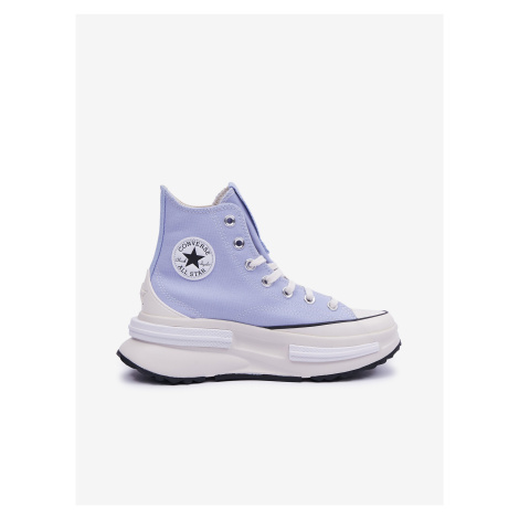 Světle fialové dámské kotníkové tenisky na platformě Converse Run Star Legacy CX