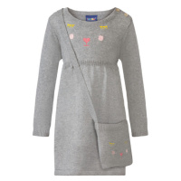 lupilu® Dívčí úpletové šaty (šedá)