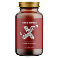 BrainMax Iron Complex, železo bisglycinát, 25 mg, 100 rostlinných kapslí Železo v chelátové form