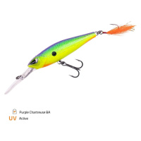 Zeck Wobler Hitch 75 DD - Purple Chartreuse