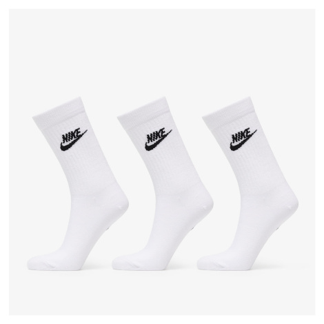 Nike NSW Everyday Essential Crew Socks 3-Pack White/ Black