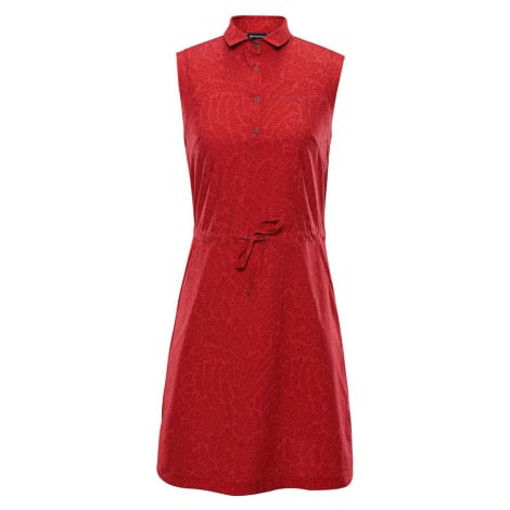 Dámské šaty Alpine Pro PATA 2 - červená