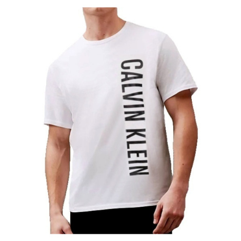 Pánské triko Calvin Klein KM0KM00998 bílé | bílá