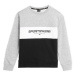 4F JUNIOR-SWEATSHIRT-JAW23TSWSM630-27M-COLD LIGHT GREY MELANGE Šedá