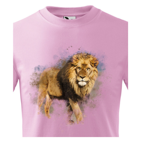 Dětské tričko s potiskem lva - tričko pro milovníky lvů BezvaTriko