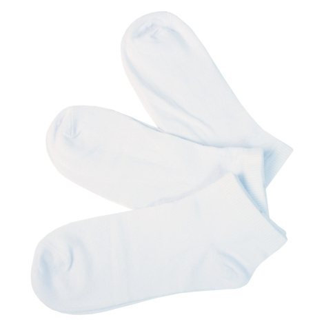 Dámské levné kotníčkové ponožky - 3 páry bílá Rota