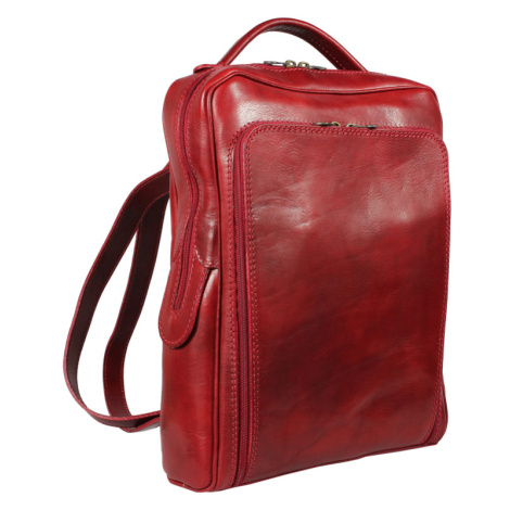 Kožený městský batoh Velio Rossa
