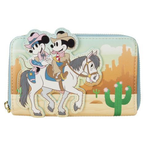 Mickey & Minnie Mouse Loungefly - Western Micky & Minnie Peněženka vícebarevný