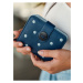 Modrá dámská puntíkovaná peněženka Vuch Pippa Mini Blue