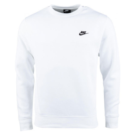 Nike SPORTSWEAR CLUB Pánská mikina, bílá, velikost