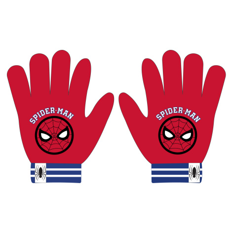 Spider Man - licence Chlapecké rukavice - Spider-Man 52421563, červená Barva: Oranžová