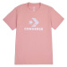 Converse SEASONAL STAR CHEVRON SS TEE Dámské tričko, růžová, velikost