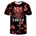 Aloha From Deer Tokyo Oni T-Shirt TSH AFD937 Červená
