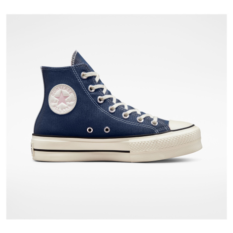 converse CHUCK TAYLOR ALL STAR LIFT PLATFORM DENIM FASHION Dámské boty EU A03821C