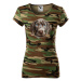 Dámské tričko s potiskem Výmarský ohař-  tričko pro milovníky psů