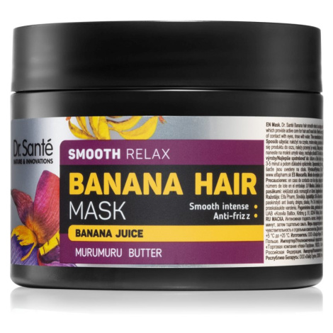 Dr. Santé Banana hydratační a uhlazující maska pro suché vlasy 300 ml