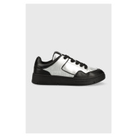Sneakers boty Karl Lagerfeld Jeans KREW KL stříbrná barva, KLJ53020