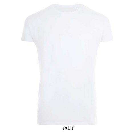 Pánské volnočasové tričko MAGMA - bílá SOL'S
