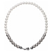 Perlový náhrdelník šedý 32043.3