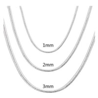 Had řetízek stříbrný 2mm - KL2 50 cm