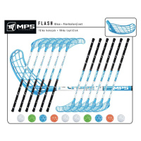 Juniorský set MPS Flash Blue (12 hokejek) 6x levá / 6x pravá